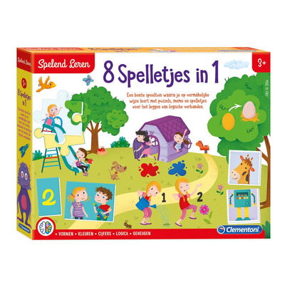 Clementoni spielen 8 Spiele in 1