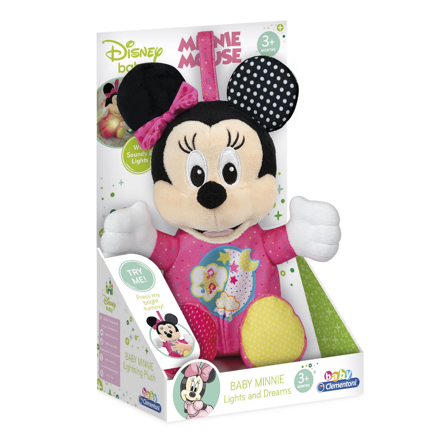 Clementoni Minnie Mouse Umarmung mit Musik und Licht