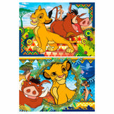 Clementoni Puzzle The Lion King, 2x60st. - afbeelding 2