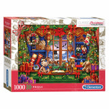 Clementoni Puzzle Christmas Toy Store, 1000st. - afbeelding 1