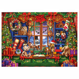 Clementoni Puzzle Christmas Toy Store, 1000st. - afbeelding 2