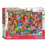 Clementoni Impossible Puzzle Weihnachten, 1000st. - afbeelding 1