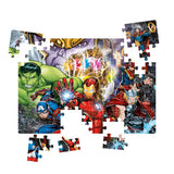 Clementoni Brilliant Puzzle Superhelden, 104st. - afbeelding 2