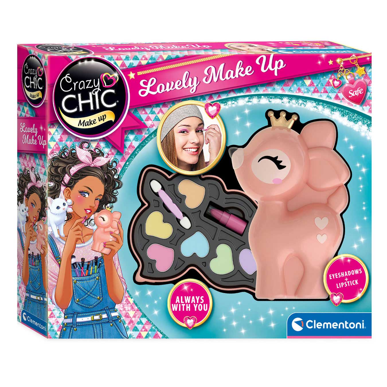 Clementoni verrücktes schickes Make -up -Hirsch