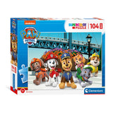 Clementoni Maxi Puzzle Paw Patrol, 104st. - afbeelding 1