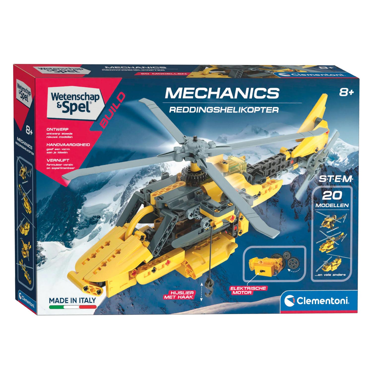 Clementoni Science Game Mechanics - Rettungshubschrauber