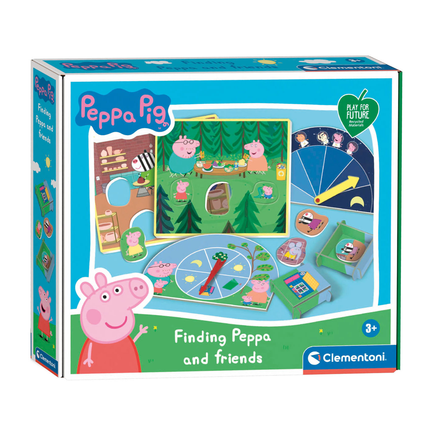Clementoni Peppa Pig Search und Finden Sie Brettspiel