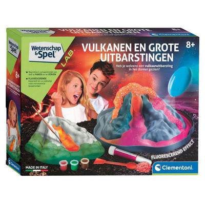 Clementoni Science Game leuchtet im dunklen Vulkan