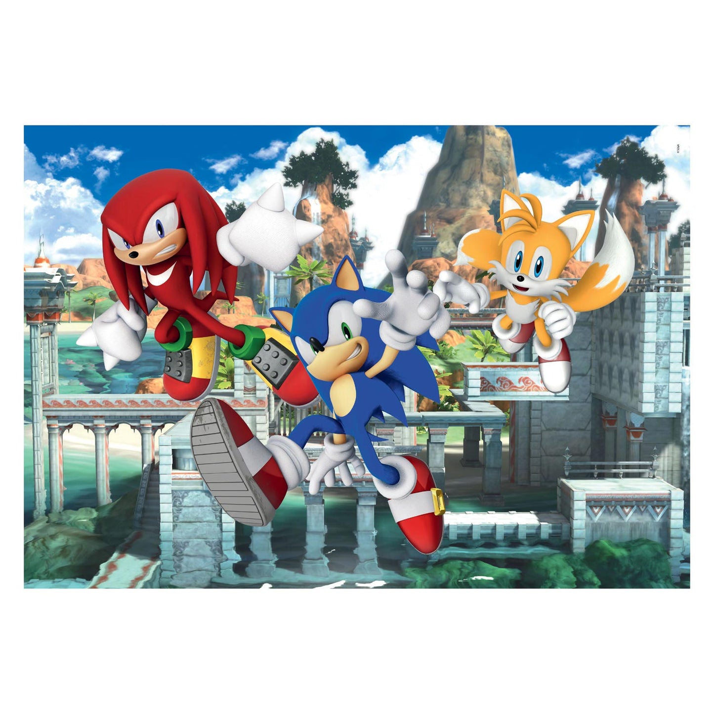 Clementoni Puzzle Sonic, 3x48st.