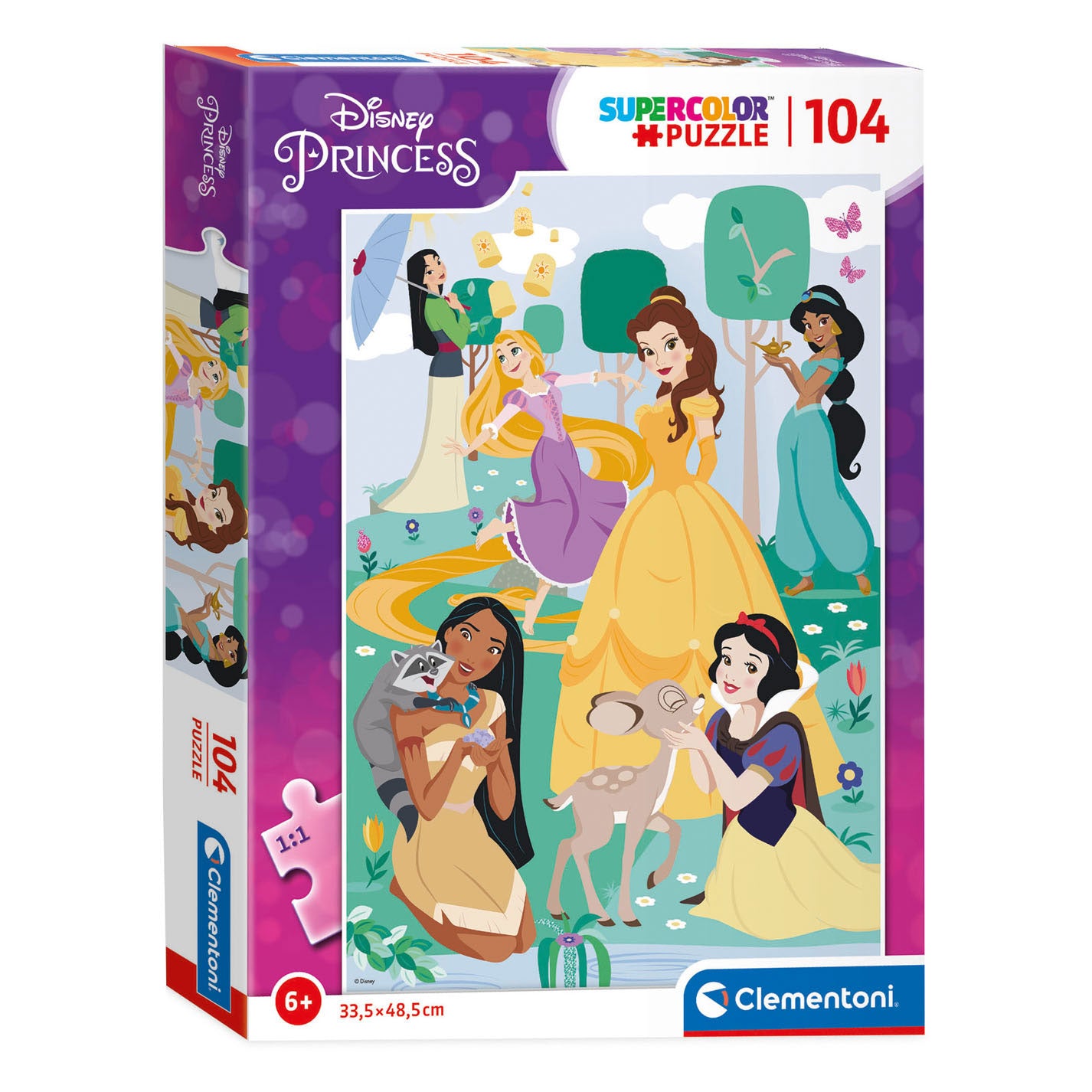 Clementoni Puzzle Prinzessin, 104st.