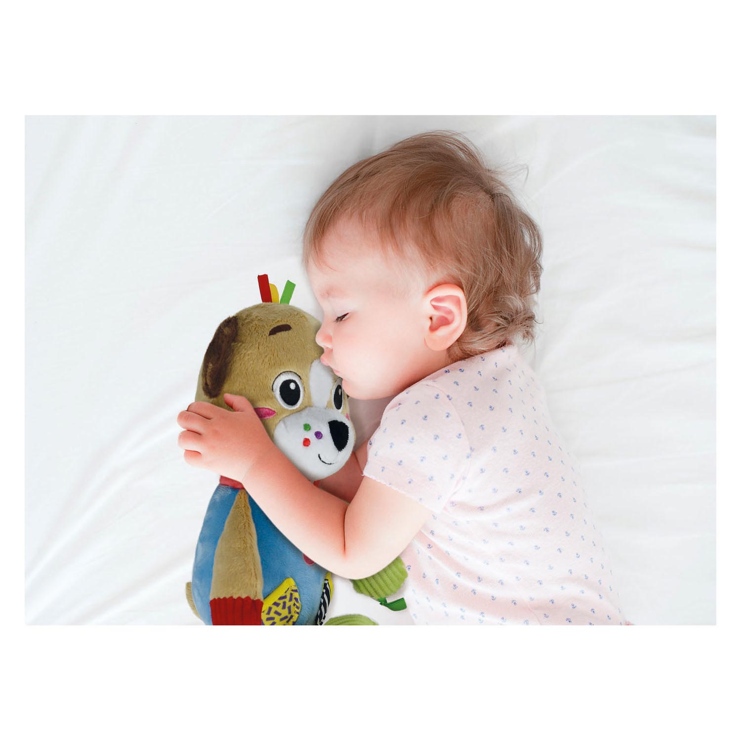 Clementoni Baby Pluchen kuscheln Pete de Welpe