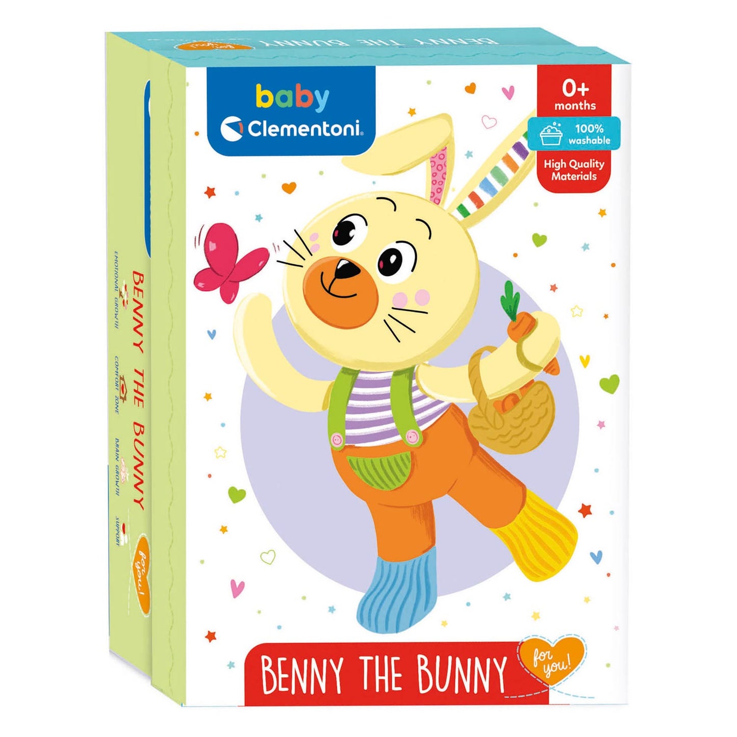Clementoni Baby Pluchen kuscheln Benny Het Konijn