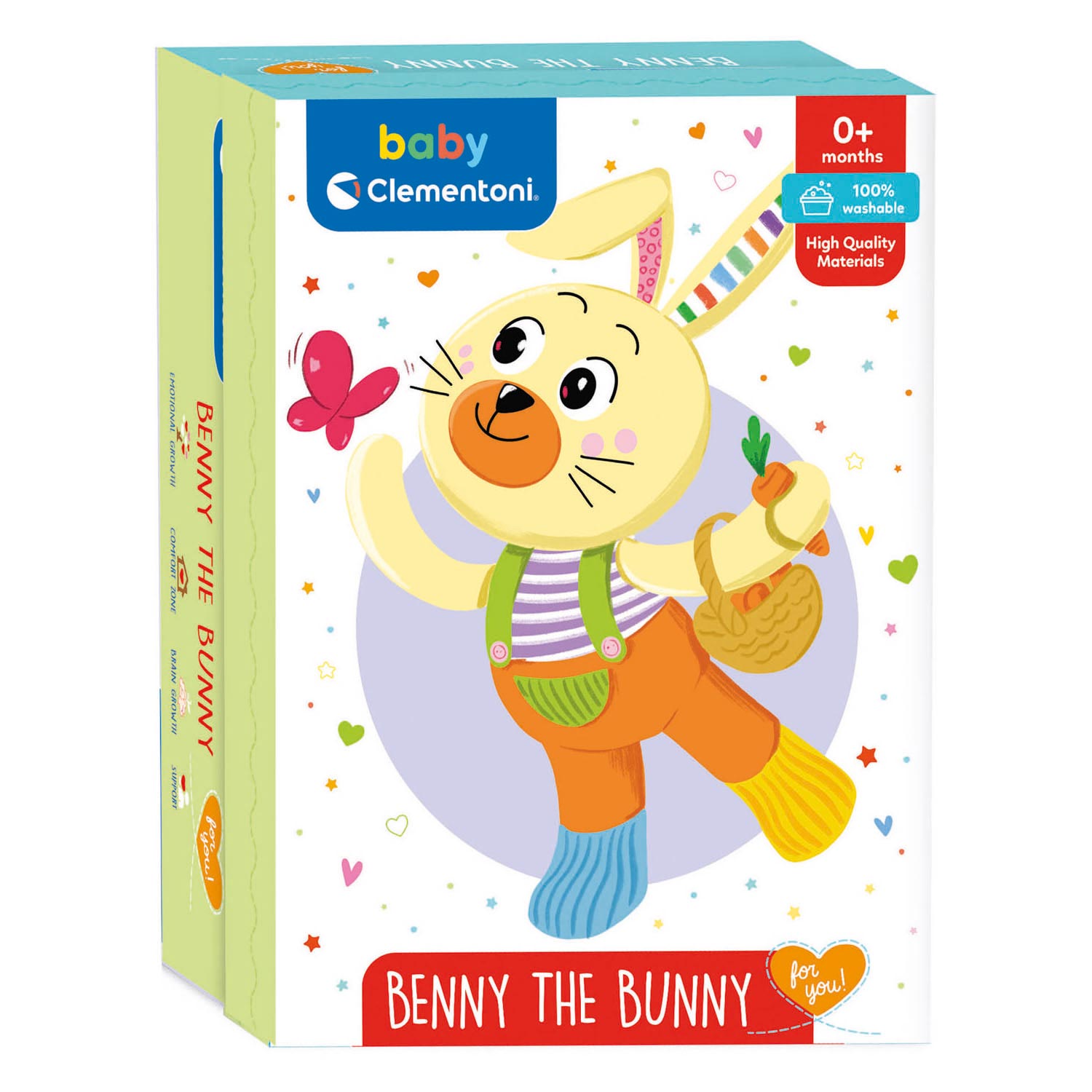 Clementoni Baby Pluchen kuscheln Benny Het Konijn