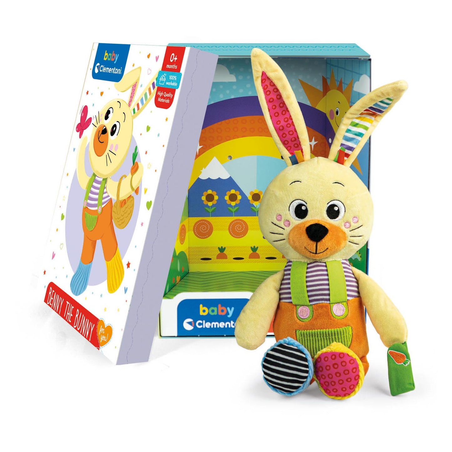Clementoni Baby Pluchen kuscheln Benny Het Konijn