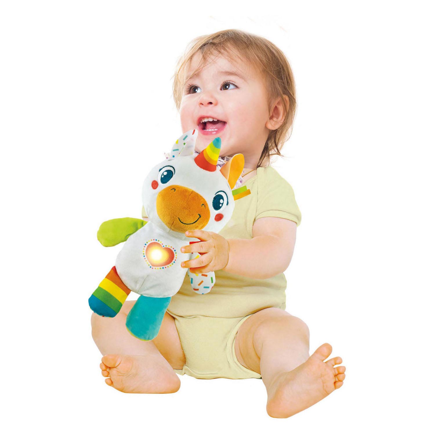 Clementoni Baby Pluchen kuscheln Einhorn