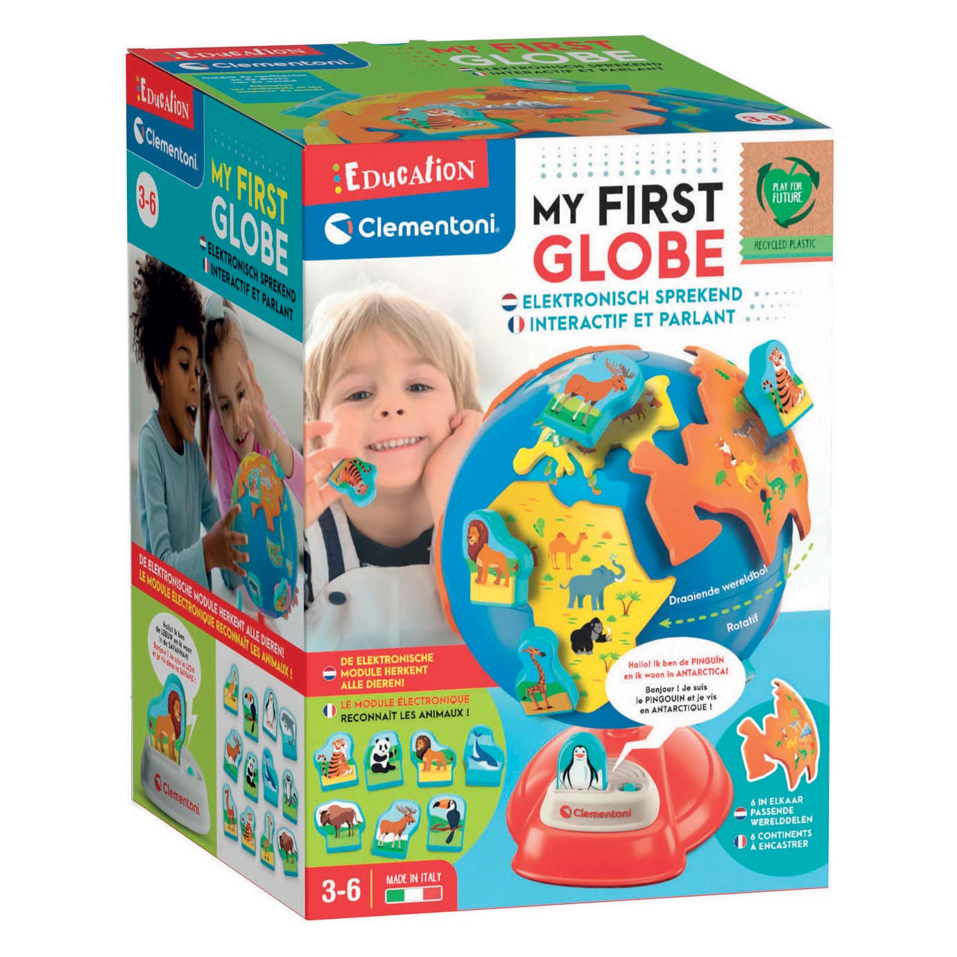 Clementoni Education Mein erster Globus -Lernspiel