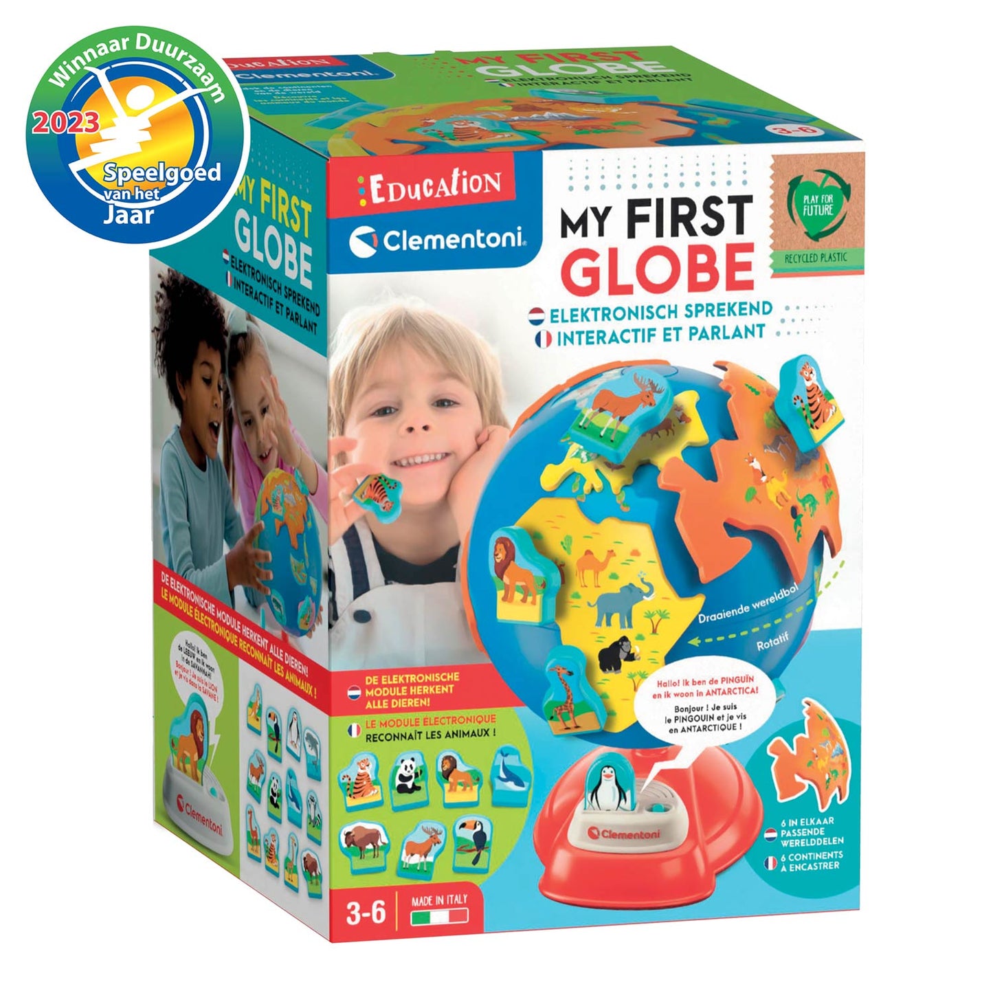 Clementoni Education Mein erster Globus -Lernspiel