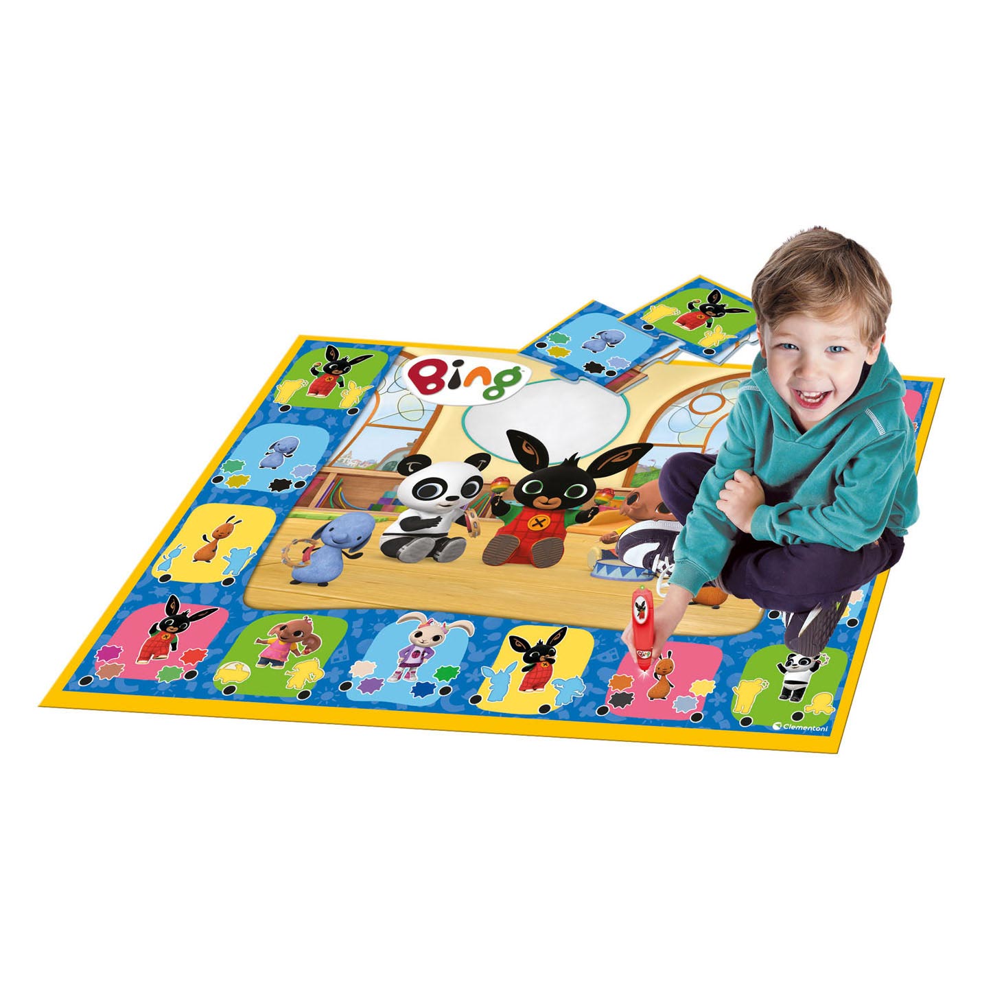 Clementoni Bodenpuzzle Großes interaktives Bing