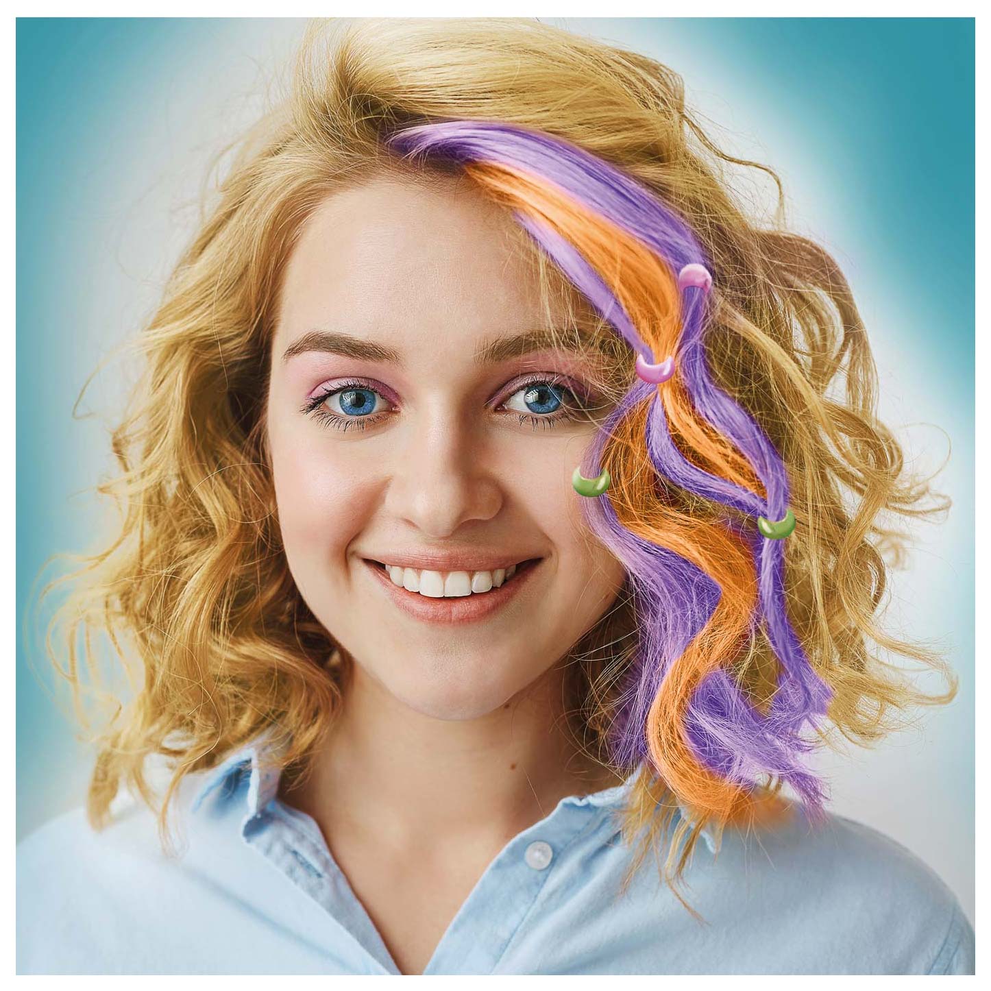 Clementoni Crazy Chic Trendy Frisur Haarfarbe Kit