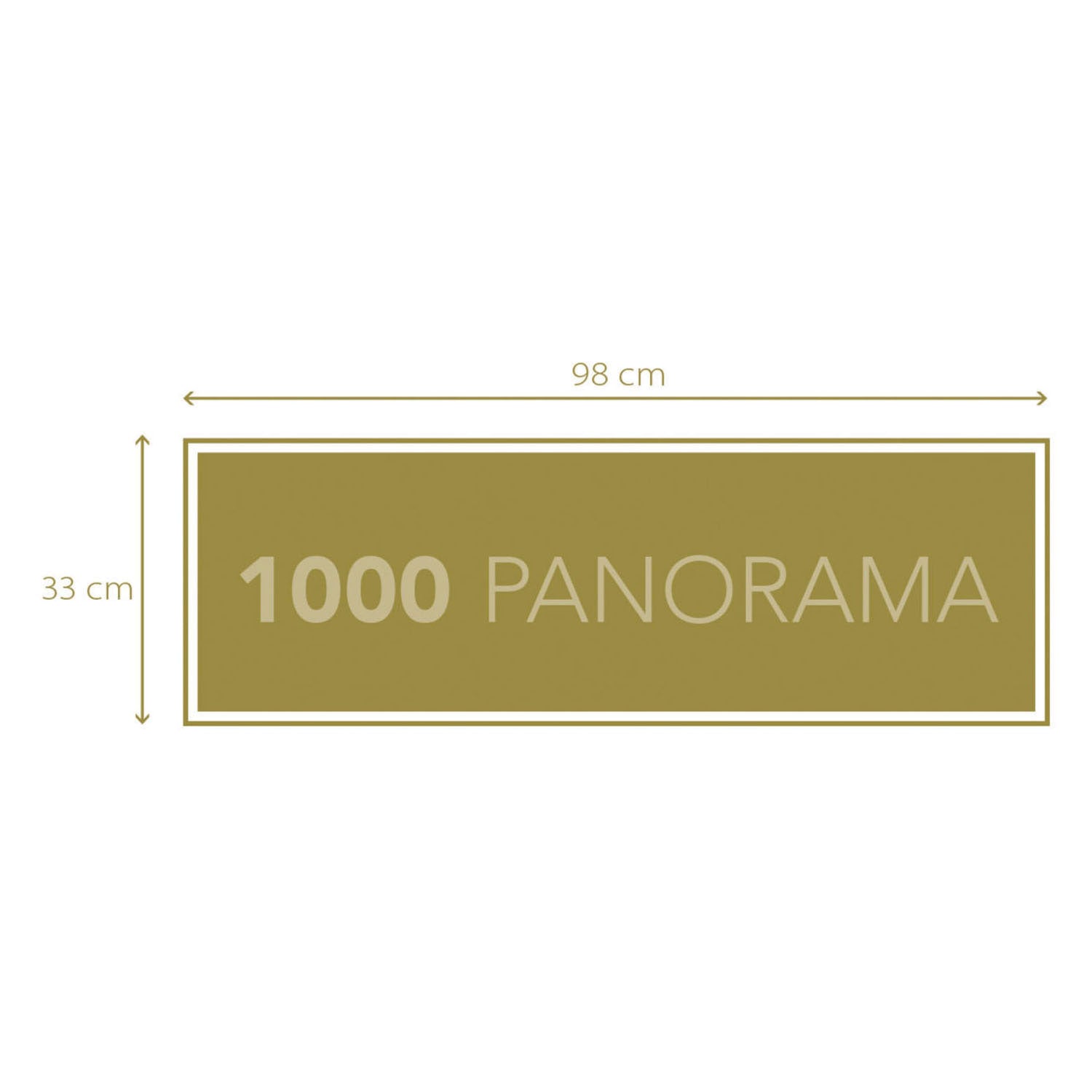 Clementoni Panorama Puzzle Disney Prinzessin, 1000st.