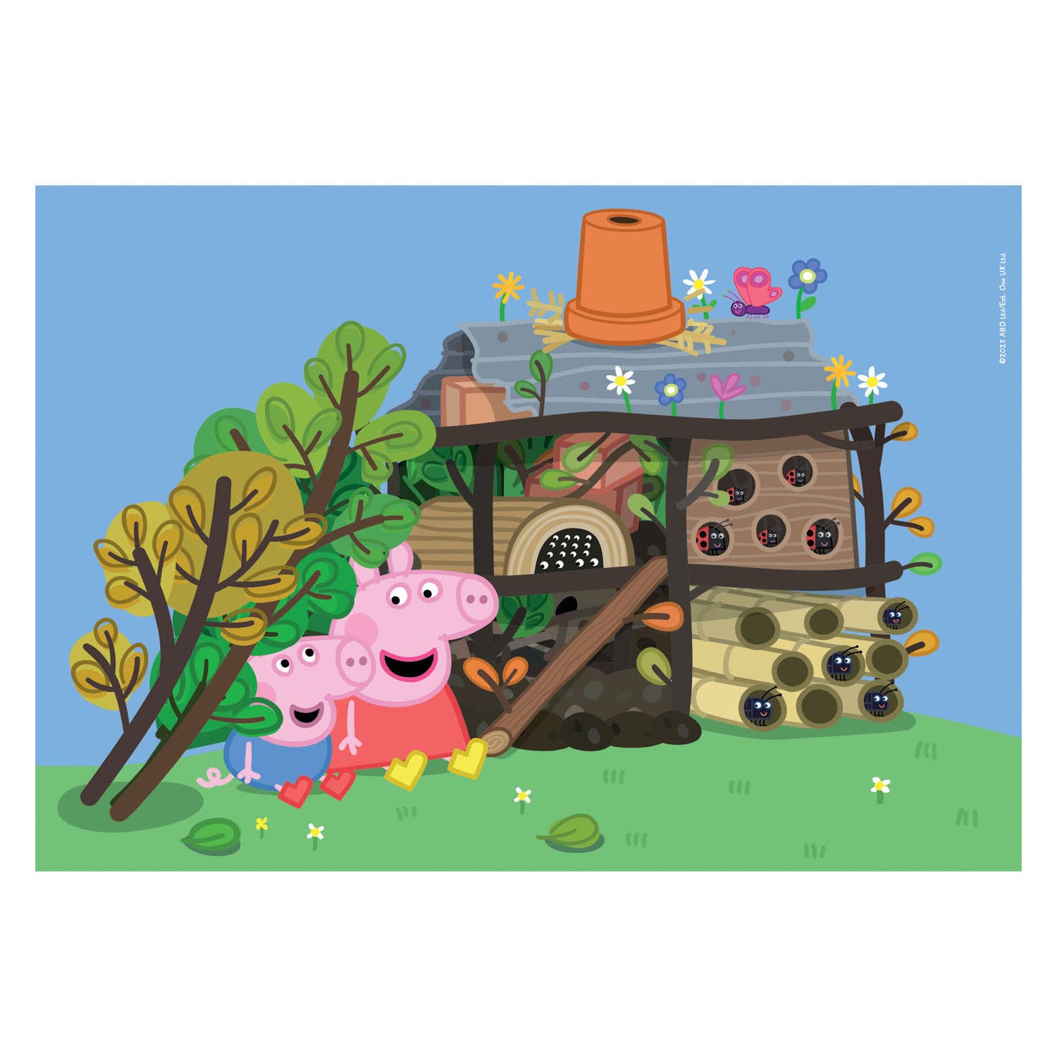 Clementoni Puzzle - Peppa Pig, 2x60st.