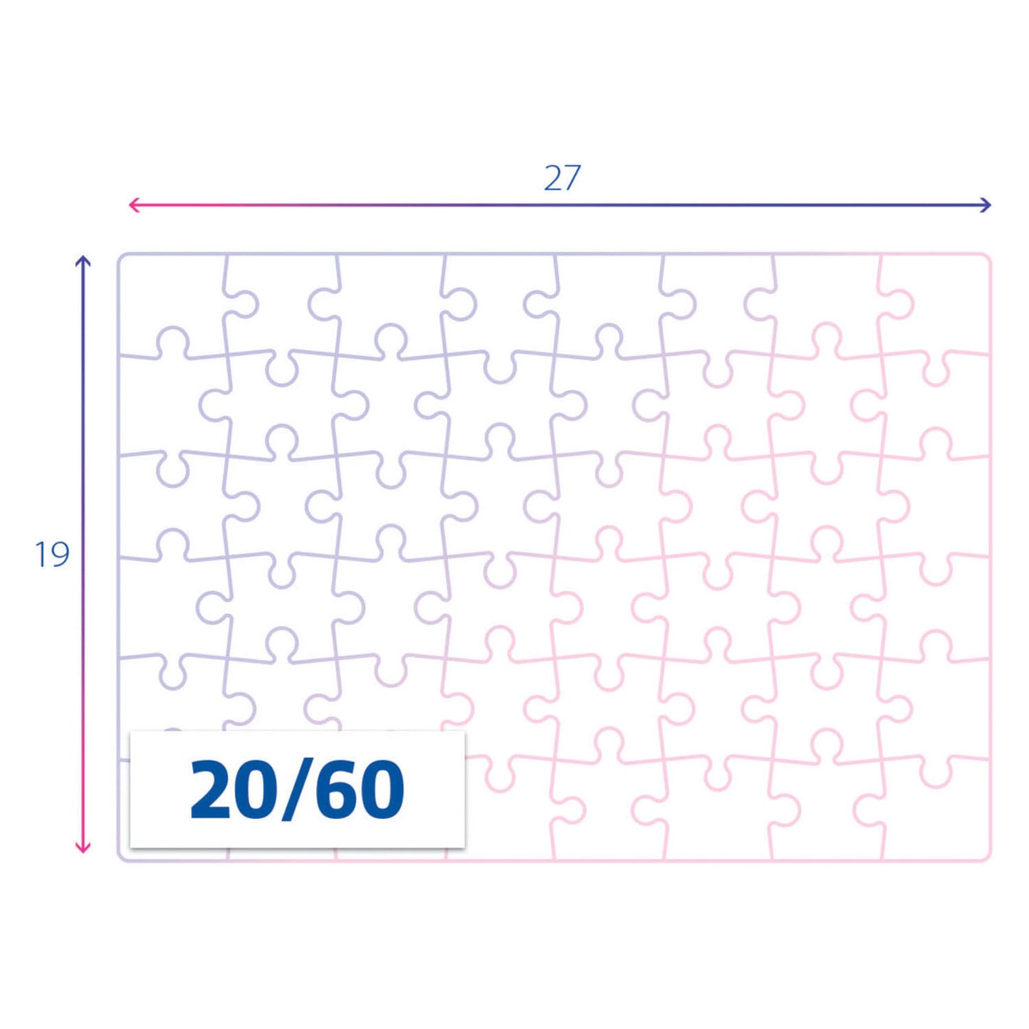 Clementoni Puzzle - Peppa Pig, 2x60st.