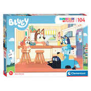 Clementoni Puzzle - Bluey in der Küche, 104st. - afbeelding 1