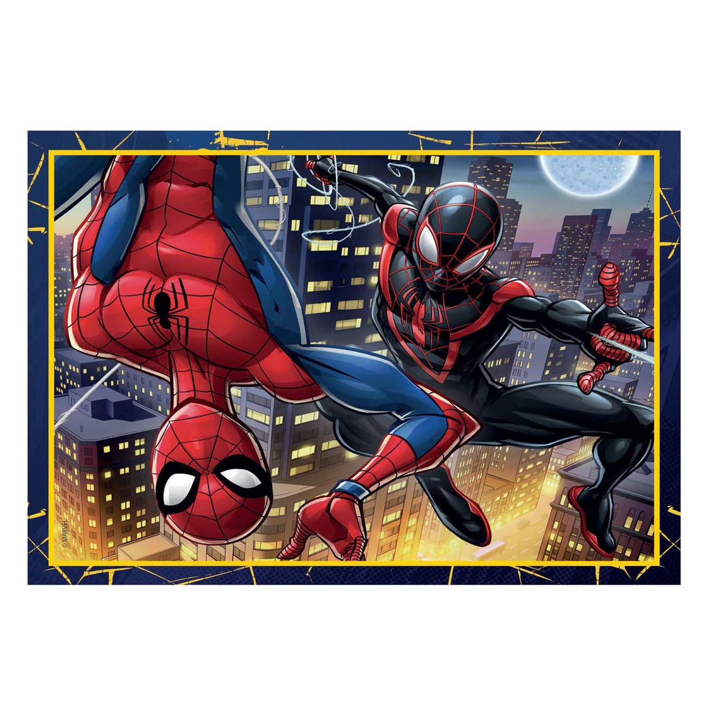 Clementoni Rätsel Marvel Spiderman, 4in1