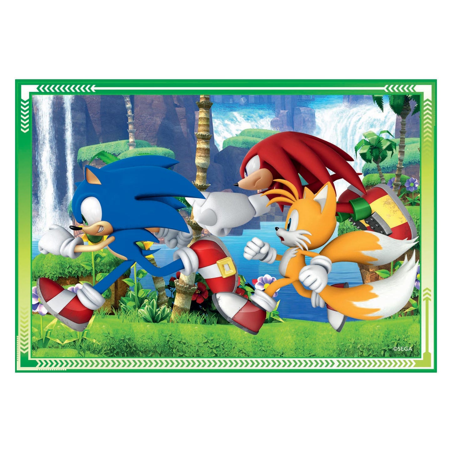 Clementoni Rätsel Sonic, 4in1