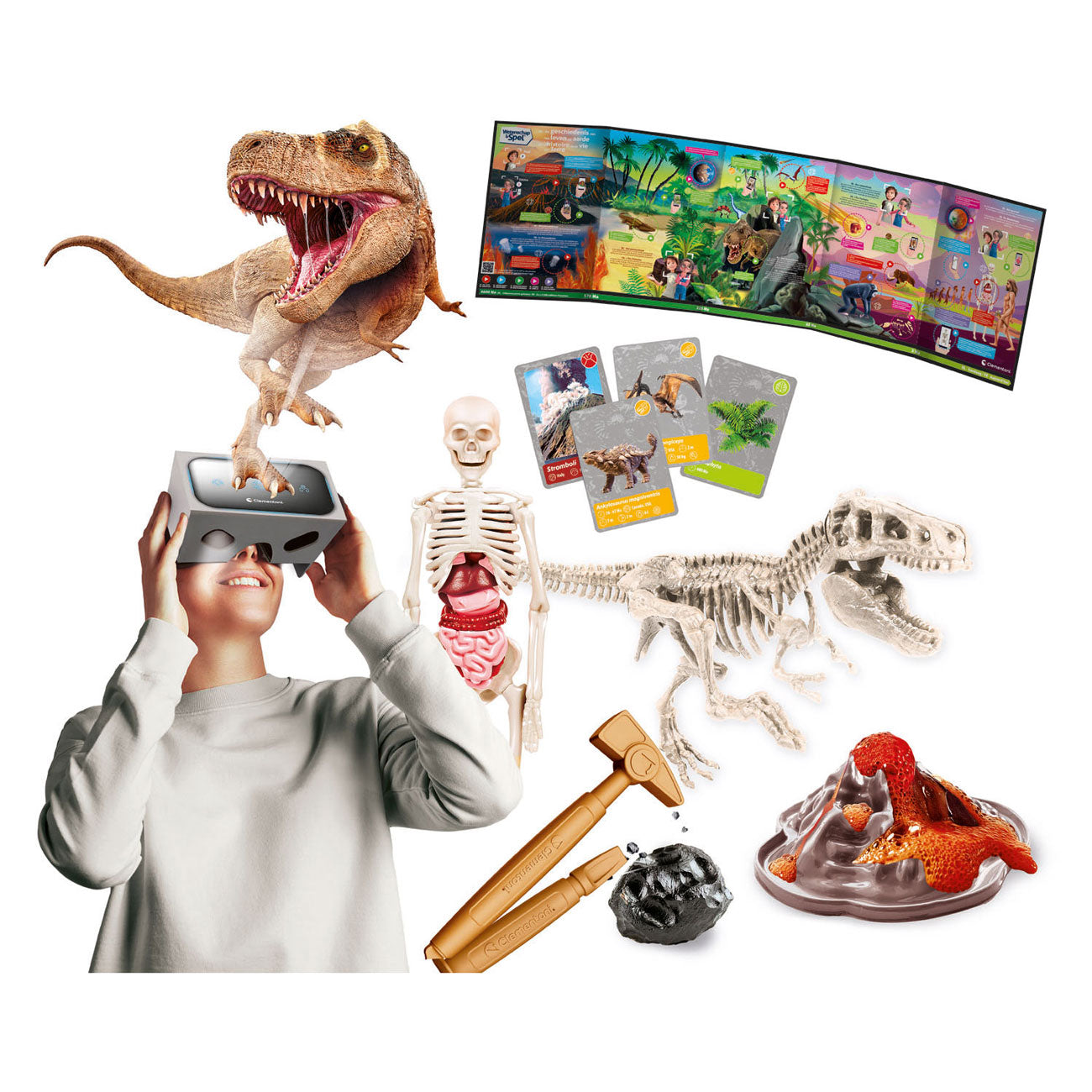 Clementoni Wissenschaft und Spielgeschichte des Lebens auf Erden