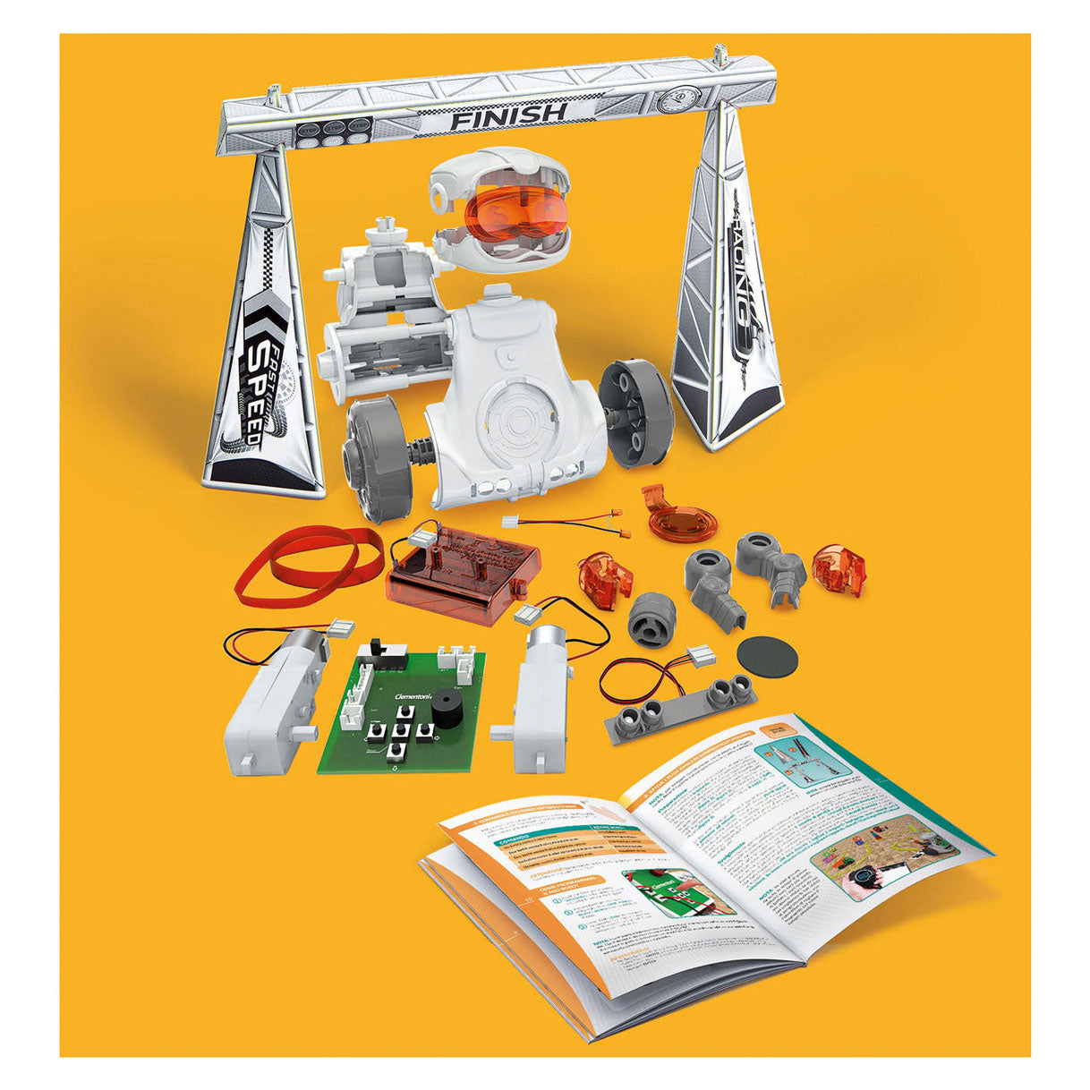 Clementoni Science -Spiel machen Ihren eigenen Roboter