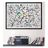 Clementoni Jigsaw Puzzle Impossible Erdnüsse Snoopy, 1000st. - afbeelding 4