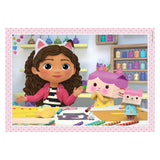 Clementoni 4in1 Puzzle Gabbys Puppenhaus - afbeelding 3