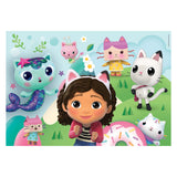 Clementoni Puzzle Gabbys Poppenhuis, 2x60st. - afbeelding 3