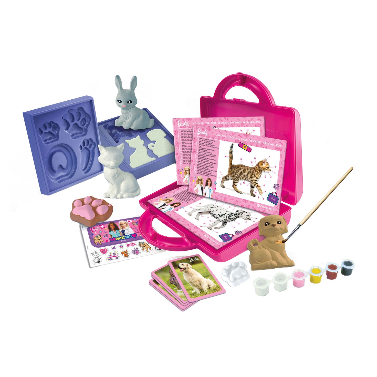 Clementoni Barbie Vet Craft Set