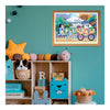 Clementoni Jigsaw Puzzle Super Color - Bluey Bikes, 24st.