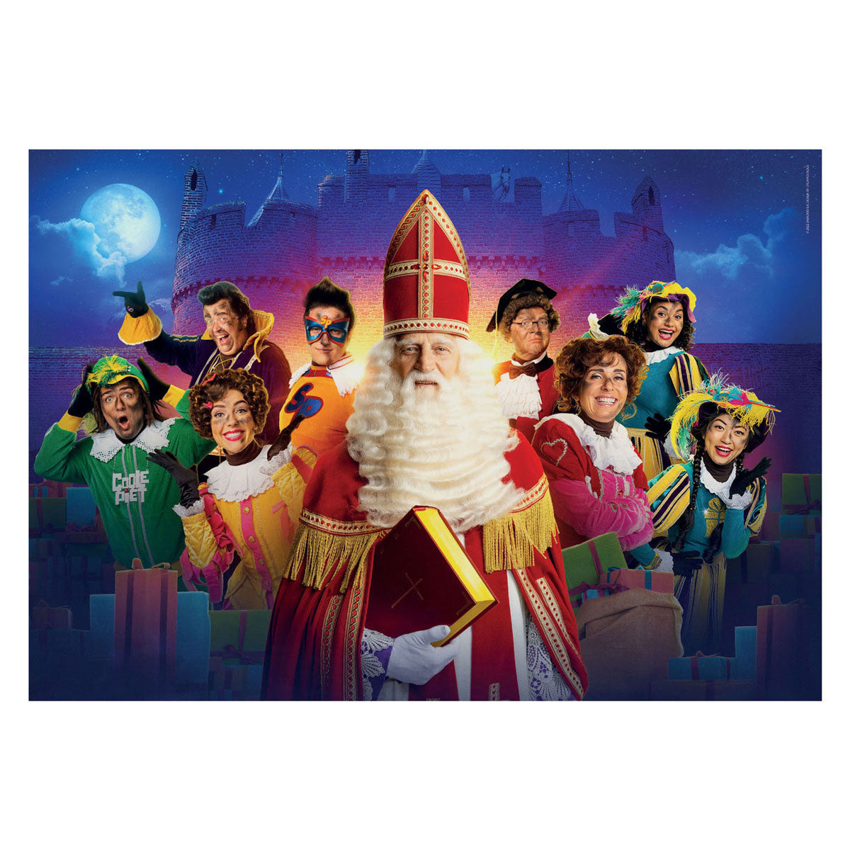 Clementoni Jigsaw Puzzle Super Color Club aus Sinterklaas, 60st.