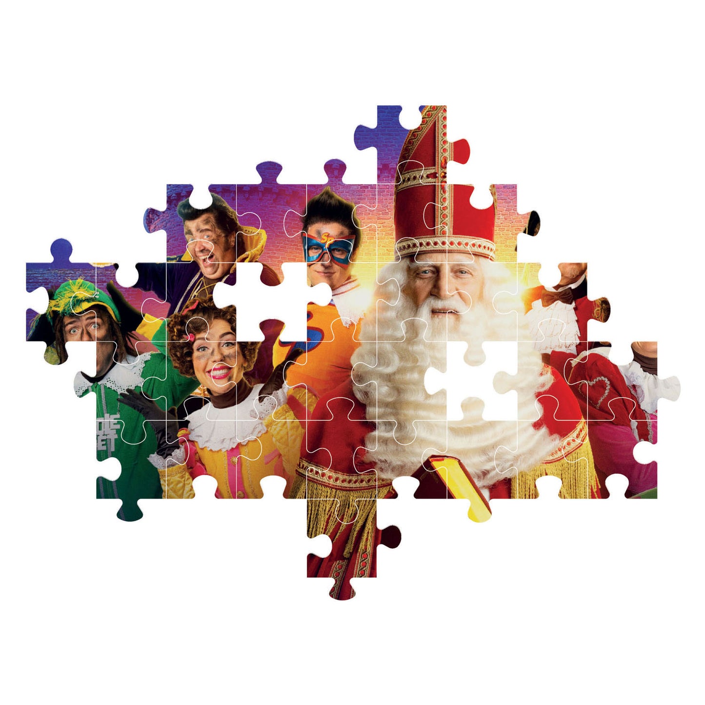 Clementoni Jigsaw Puzzle Super Color Club aus Sinterklaas, 60st.