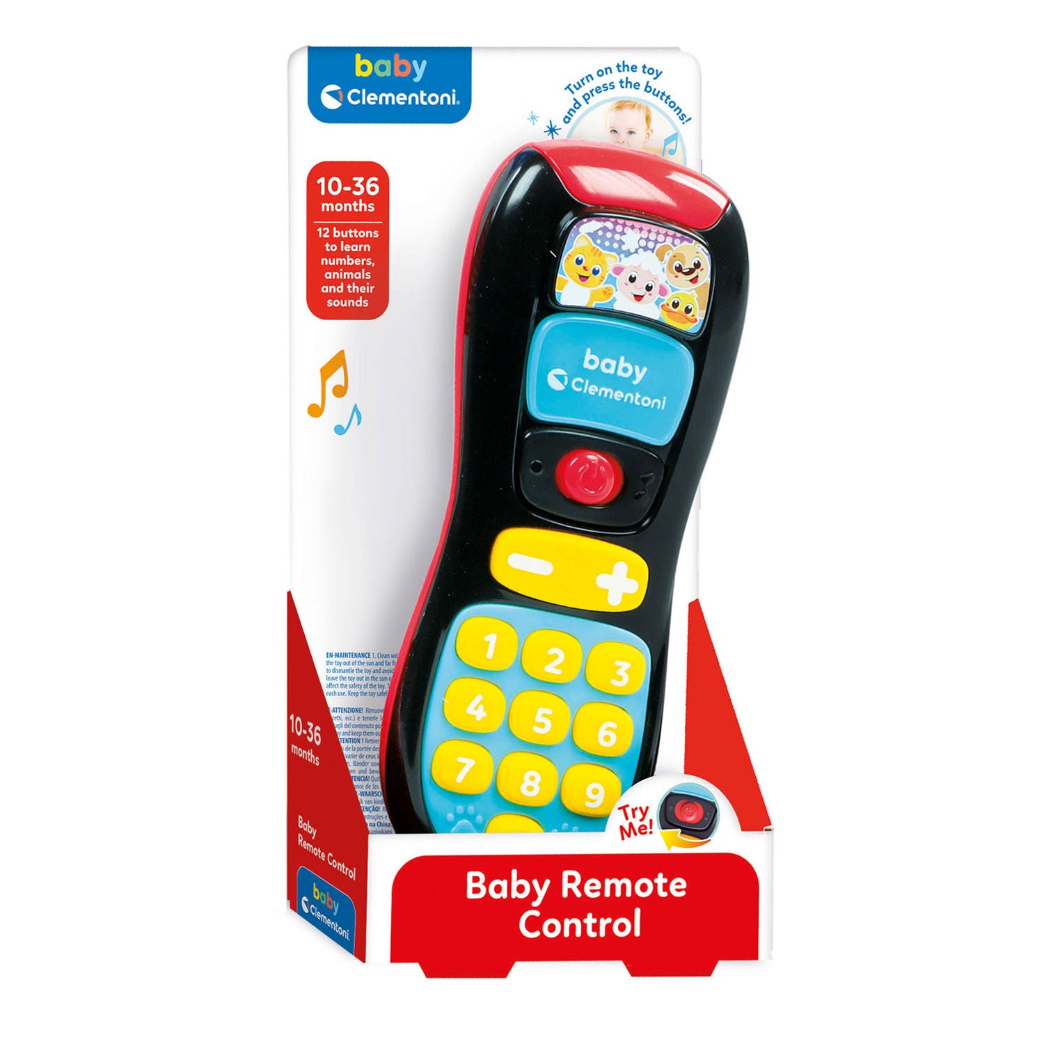 Clementoni Baby Fernbedienung + Licht und Klang