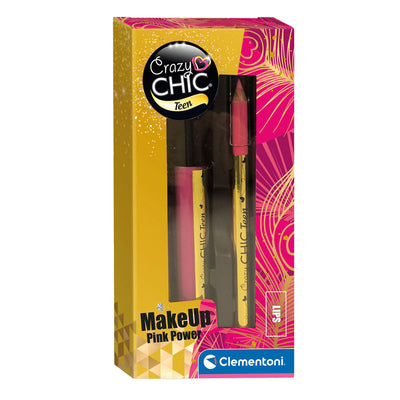 Clementoni Crazy Chic Lipgloss und Lippotlood Pink Power, 2st.