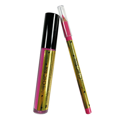 Clementoni Crazy Chic Lipgloss und Lippotlood Pink Power, 2st.