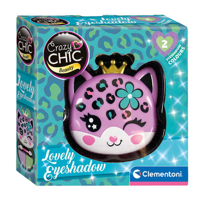 Clementoni Crazy Chic Lidschatten in Maskenbox Leopard