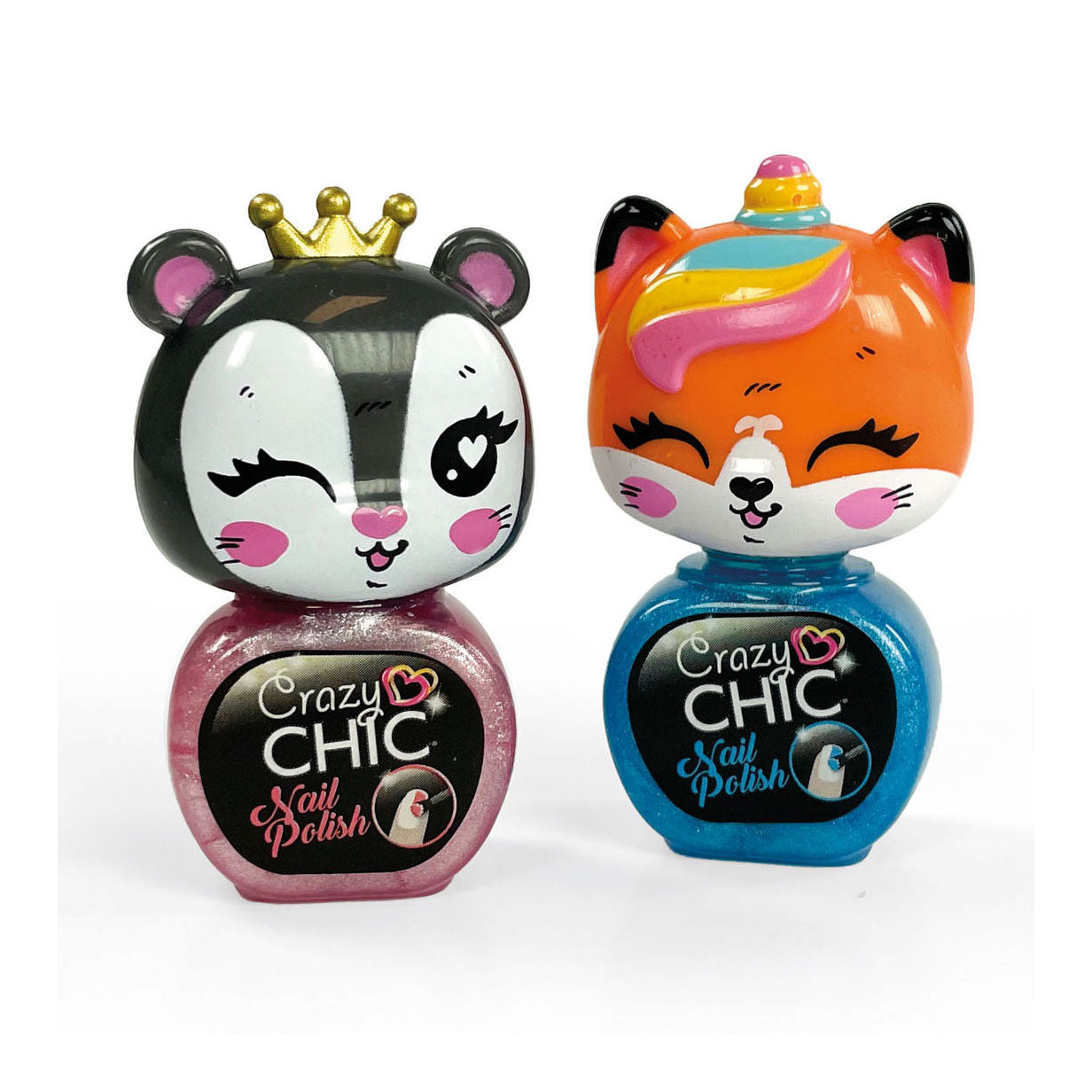 Clementoni Crazy Chic Nagellack Blaurot, 2st.