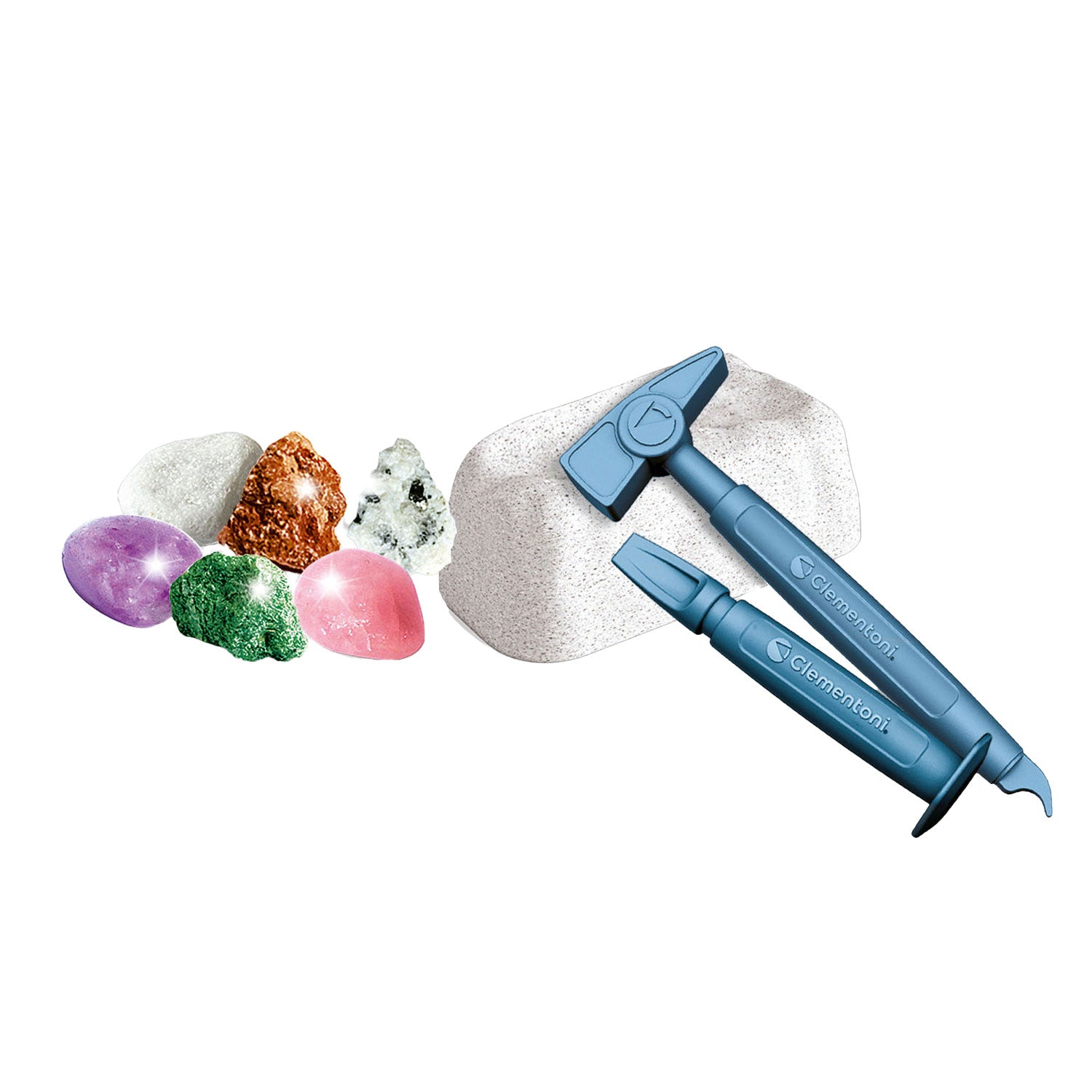 Clementoni Science und Spiel suchen Steine ​​und Mineralien