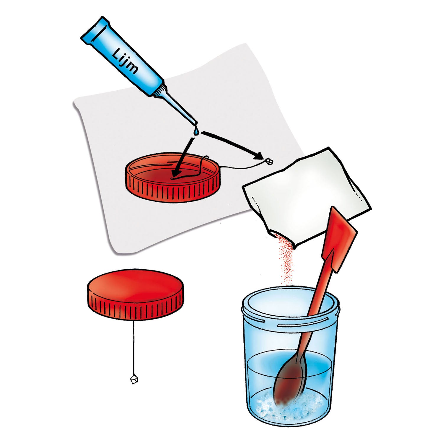 Clementoni Science und Game machen selbst Kristalle
