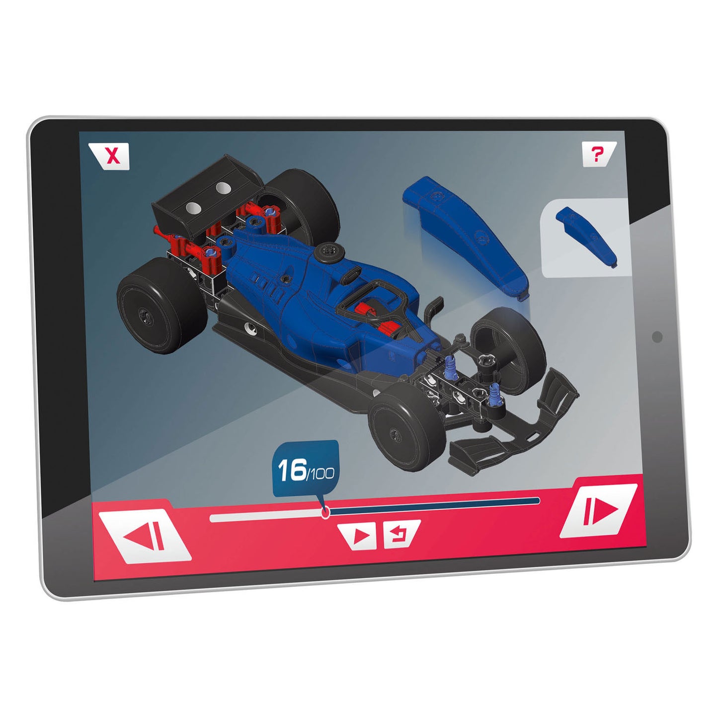 Clementoni Science und Game Mechanics Racing Car oder Go Kart 2in1 Gebäude -Set