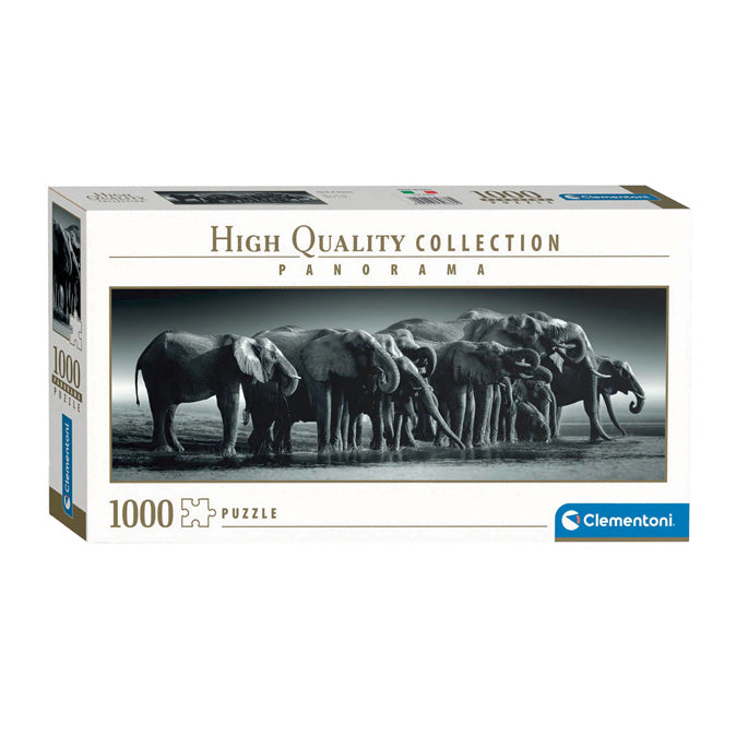 Clementoni Jigsaw Puzzle Panorama Herde oder Riesen, 1000st.