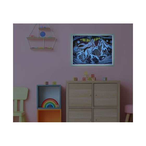 Clementoni Jigsaw Puzzle Superfarbe leuchtende Leuchten gefroren ii, 104st.