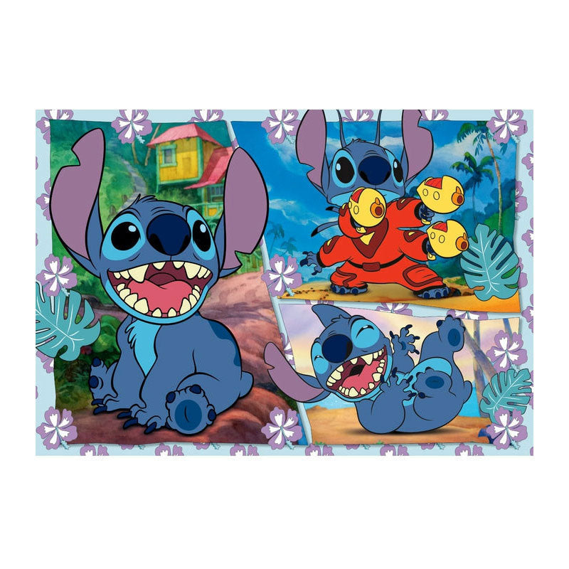 Clementoni Jigsaw Puzzle Super Color Maxi Stich, 104st.