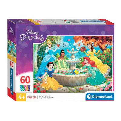 Clementoni Jigsaw Puzzle Super Color Prinzessin, 60st.